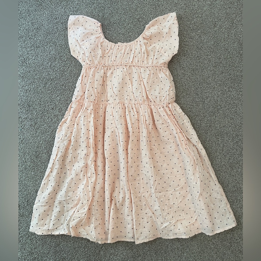 Vignette Pink Polka Dot Dress - Girls’ Size 10